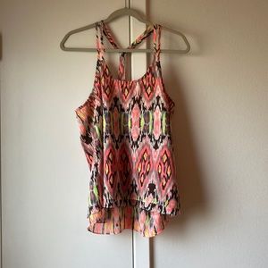 Bright summery tank top